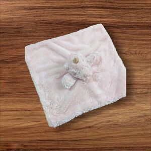 Kellytoy Pink Unicorn Lovey Baby Blanket With Rattle Plush Cuddle Comfort